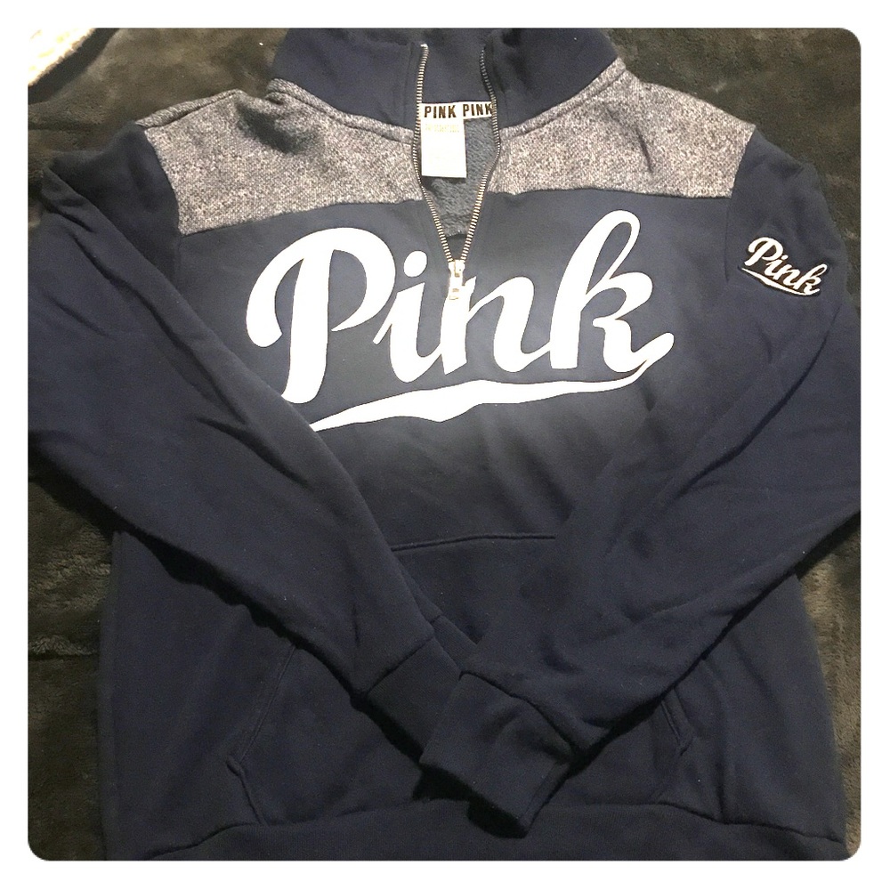 Victoria's Secret Pink Quarter zip